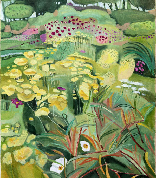 SUMMER MORNING IN THE COTTAGE GARDEN
