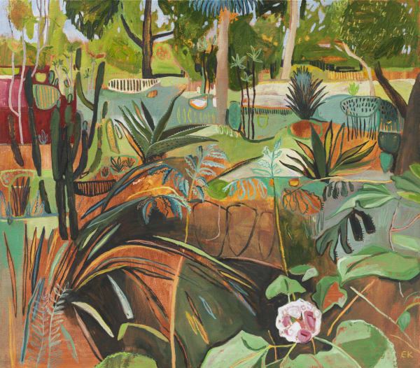 Le Jardin Secret with Agave and Cacti