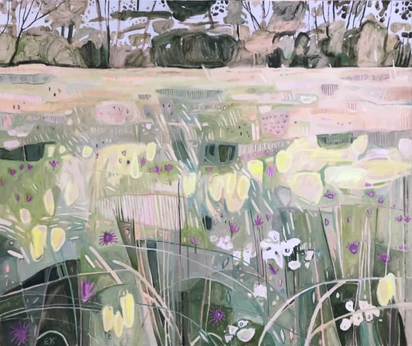 Elaine Kazimierczuk, Hinksey Meadow in Late Summer, 2023