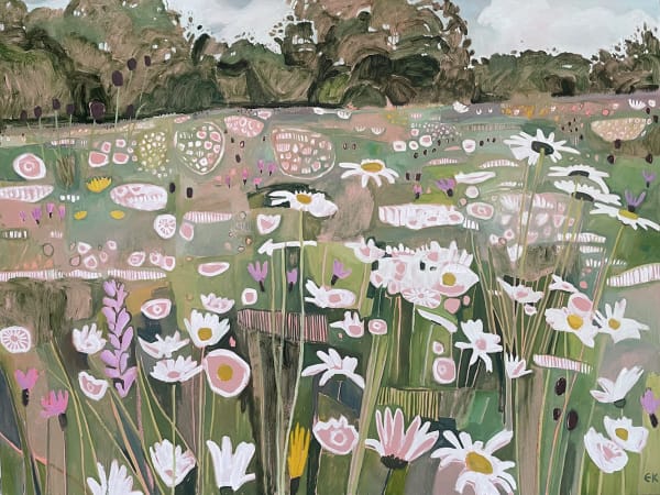 Elaine Kazimierczuk, Daisies Galore at Ryewater Farm, 2024