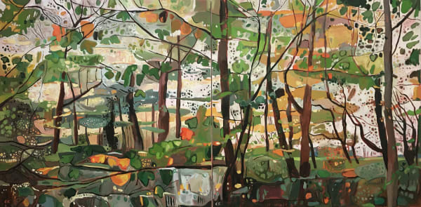 Diptych Autumn Dazzle