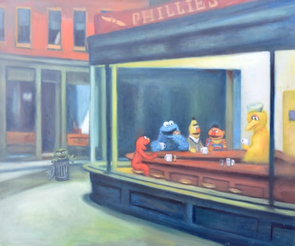 Tim Gatenby, Nighthawks on Sesame Street, 2022