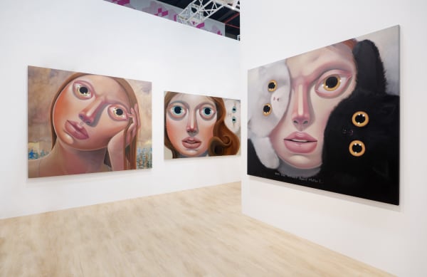 Installation view, As Far As You Eyes Can See: Tania Marmolejo, September 1-2, ELIGERE’s solo presentation booth at Kiaf PLUS...