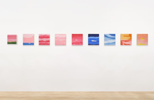 Installation view, Lake Champlain: James Goss, September 3, ELIGERE’s solo presentation booth at Kiaf PLUS 2022, SETEC, Seoul. Photo: ©...