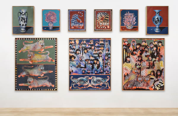Installation view, Juwon Aderemi; Joseph Munyao Baraka; Pablo Benzo; Geoffrey Bouillot; Rune Christensen; Denise Rudolf Frank; Henrik Godsk; Marina Iglesias;...