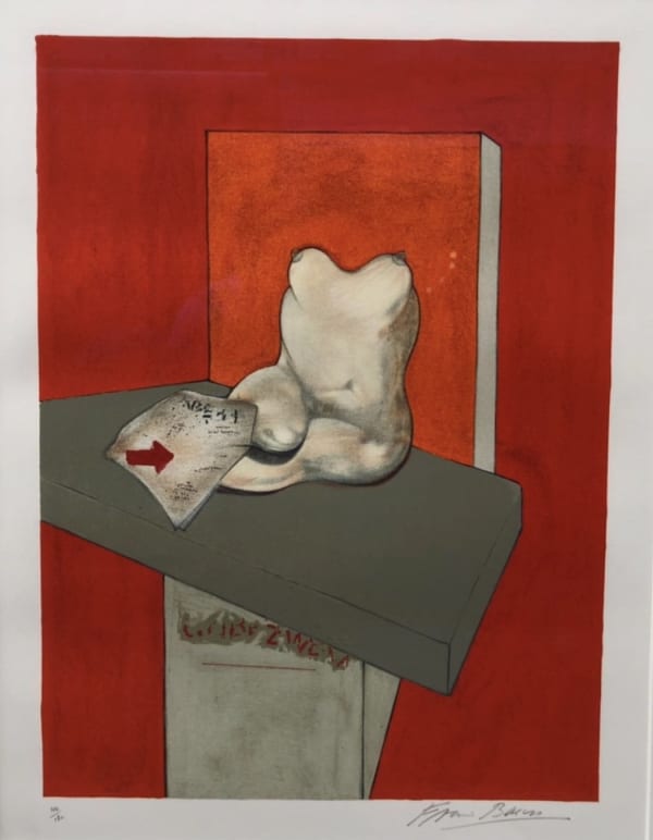 Francis bacon lithograph Study of the Human body