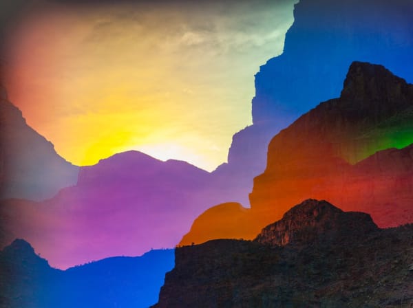 Terri Loewenthal Psychscape 08 (Peach Springs Canyon, AZ), 2018