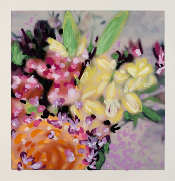 Michael De Feo Untitled (Polaroid Painting 05), 2021