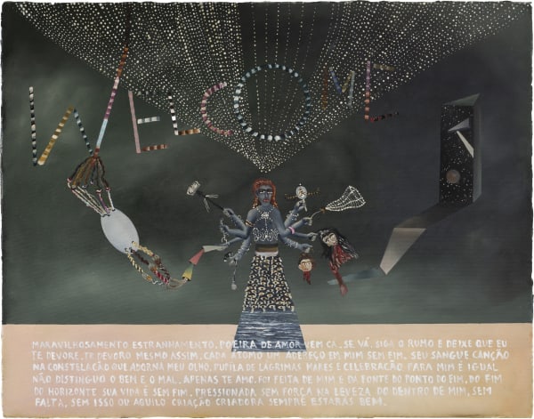 Rebecca Sharp Galactic Nourishment, 2023 Oil on canvas 14 x 18 in 35.6 x 45.7 cm