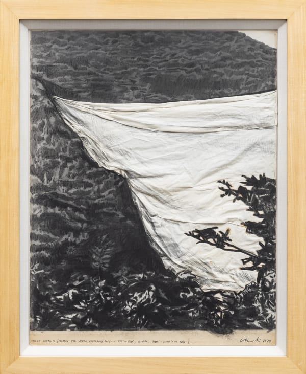 Christo Valley Curtain (Project for Aspen, Colorado), 1970