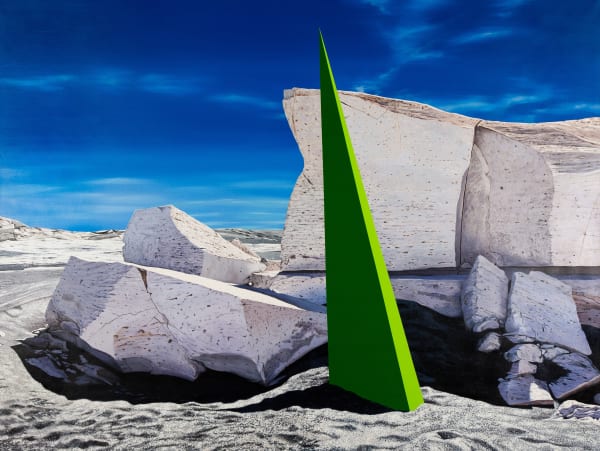 Marcos Acosta Signal, 2021 Oil on canvas 59 x 77 1/2 in