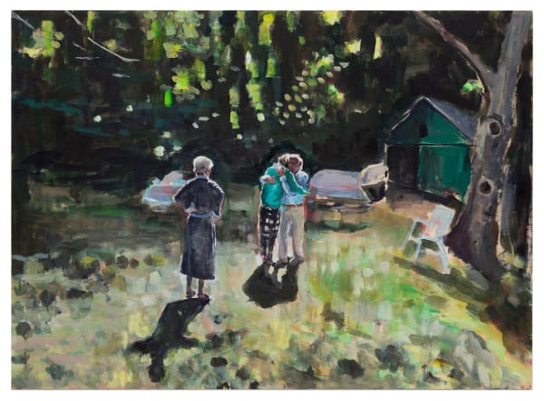 Nancy Friedland Dalhousie, 2024 Acrylic on wood panel 36 x 48 in 91.4 x 121.9 cm