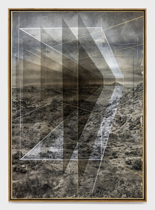 Rodrigo Valenzuela New Land D13, 2025 Acrylic toner on canvas 88 x 60 in 223.5 x 152.4 cm