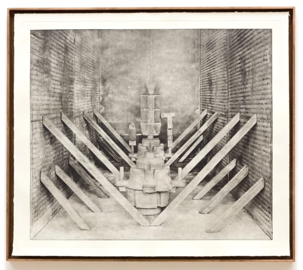 Rodrigo Valenzuela Stature No. 5, 2020 Photogravure 35 1/4 x 31 in 89.5 x 78.7 cm