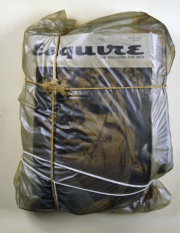 Christo Wrapped Magazines, 1964