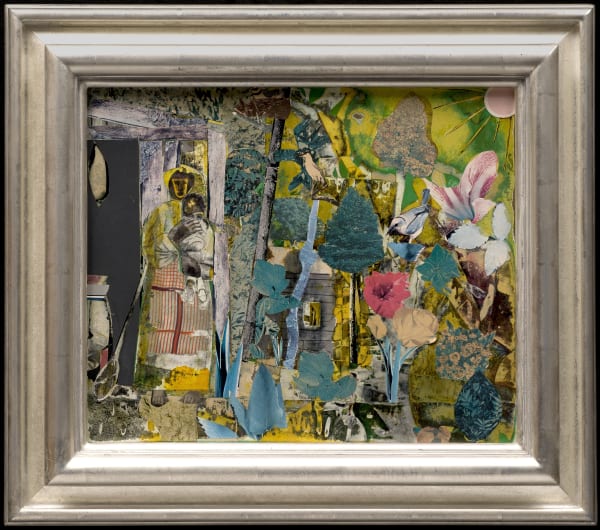 MADELINE JONES' WONDERFUL GARDEN Romare Bearden, 1977 The Columbus Museum, Georgia