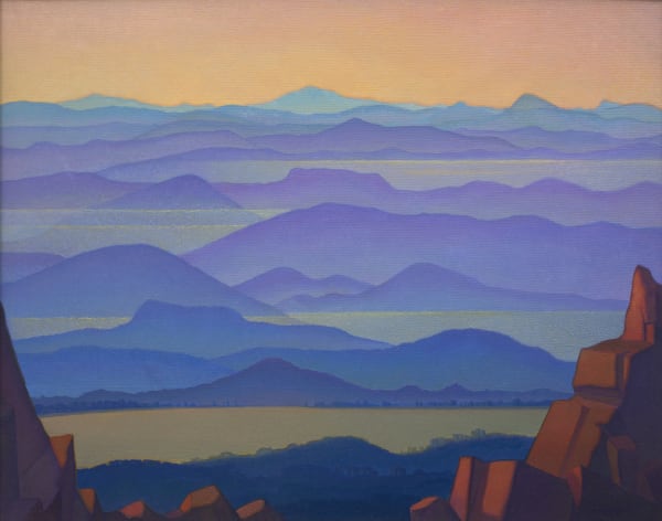 THE FIRST MORNING Raymond Jonson, 1920 Private Collection
