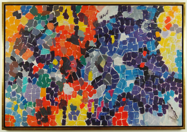 ALMA'S FLOWER GARDEN Alma Thomas, 1968-70 Greenville County Museum of Art, South Carolina