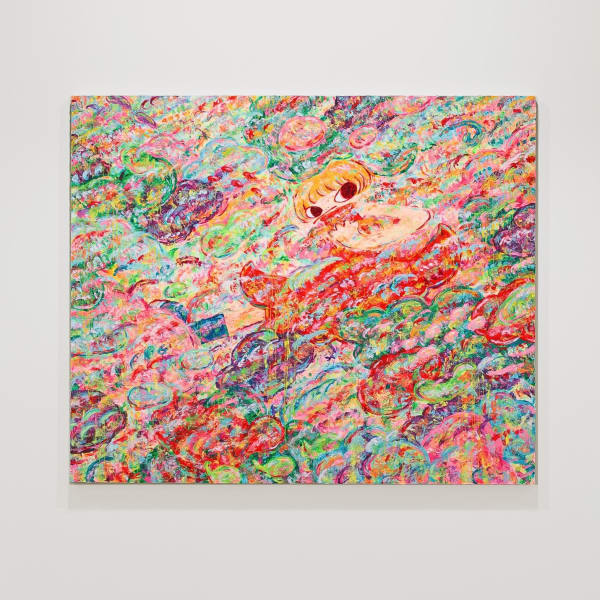 Ayako Rokkaku Untitled, 2025 Acrylic on canvas 150 x 180 cm | 59.06 x 70.87 in