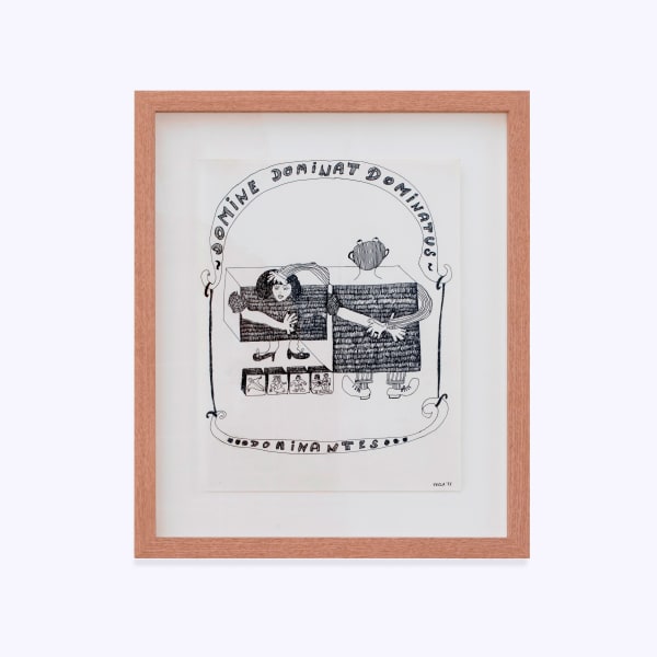 Tecla Tofano Dominant, Dominantes, 1975 Signed and dated '75 Pencil on paper 34 x 25 cm