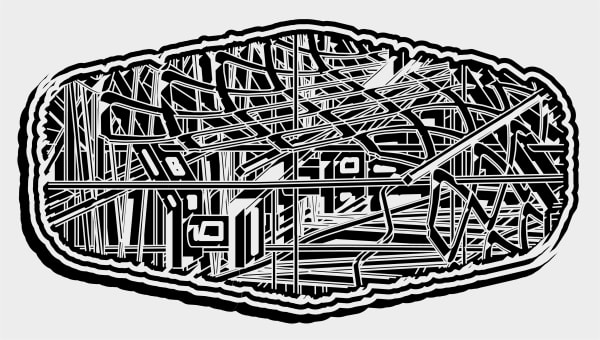 Pablo Siquier 2305, 2023 Acrylic on canvas 170 x 300 cm | 66.93 x 118.11 in