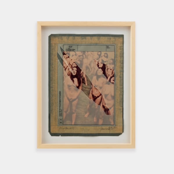 Felipe Ehrenberg Falta Dados, 1971 Collage on paper 45 x 35 cm | 17.72 x 13.78 in 45 x 35 cm | 17.72 x 13.78 in