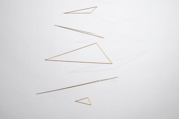 Elias Crespin, Trianguconcéntricos Laiton 1/3, 2021