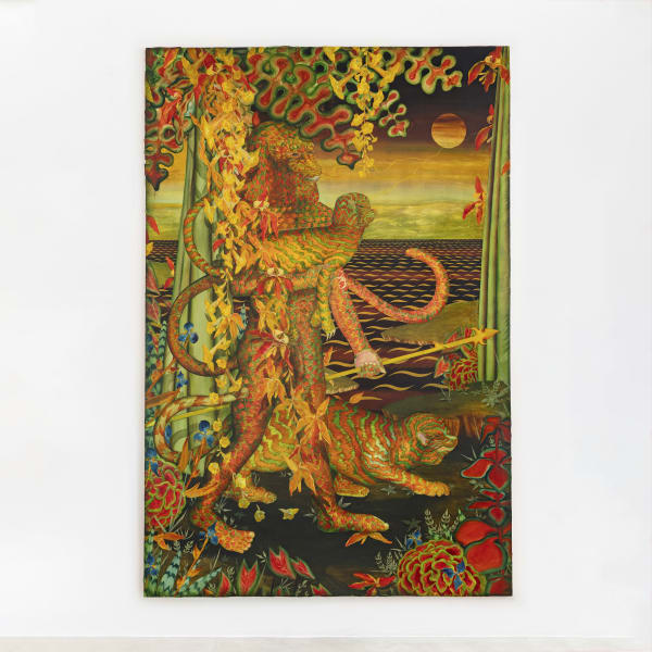 Bruno Novelli No Caminho do Rio Eterno, 2025 Acrylic on Canvas 270 x 180 cm I 106.3 x 70.87 in