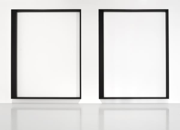 Anlage 50/51, 1995 Steel, matt lacquer 280 x 220 x 12 cm | 110.2 x 86.6 x 4.7 in