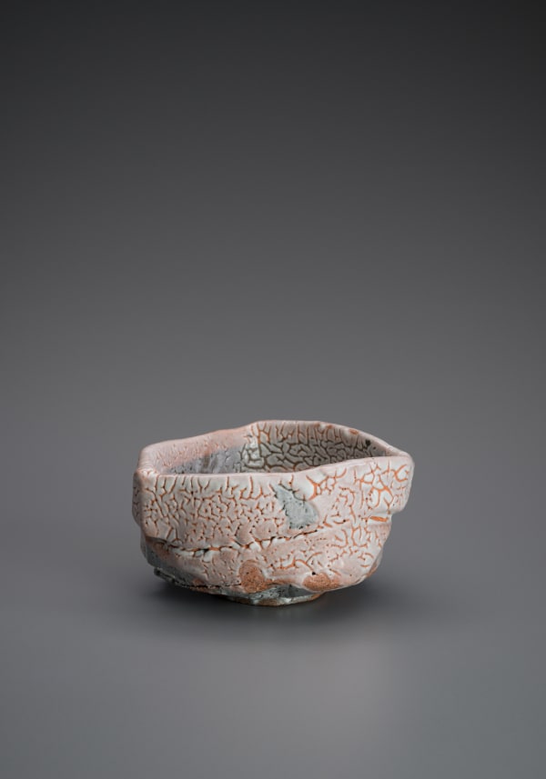 Tea Bowl Benikohiki 2023, 陶/ Ceramic H7.5 x W13.5 x D12.5 cm
