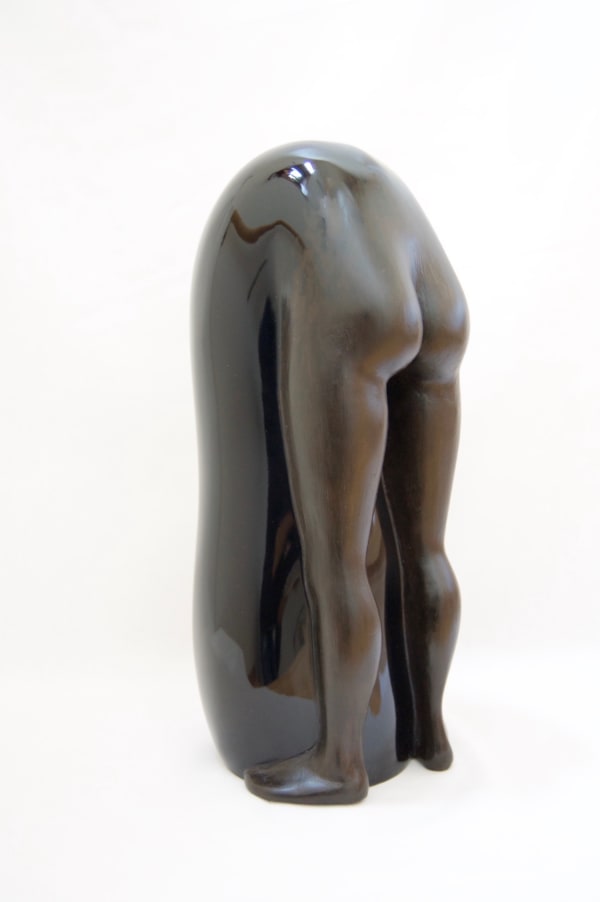 BODY 17-3 小作品, 2017 漆、麻布 H33 × W12 × D12 cm H12.9 × W4.7 × D4.7 in. 青木 千絵