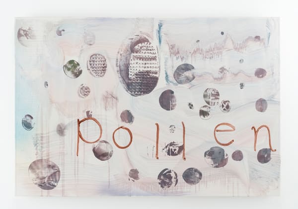 穴, 2021 陶板 H60 × W90 cm H23.6 × W35.4 in. 梅津 庸一