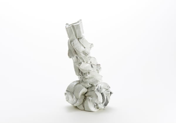 道川 省三, Sculptural Form 粉引, 2017