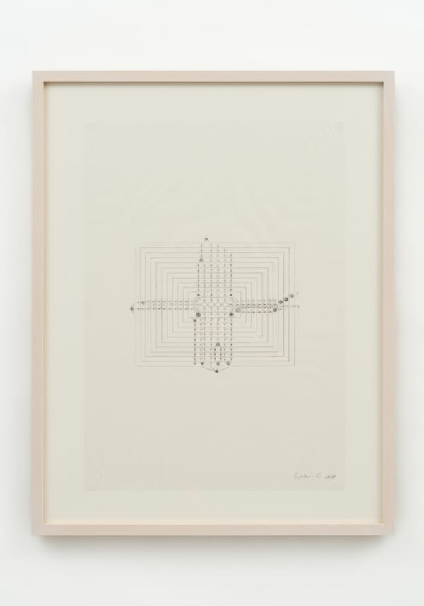 力石 咲, 《ウィーヴライト》結晶構造図, 2024