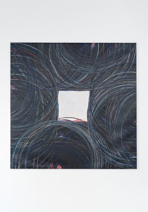 WIT-WIT NIGHT LIGHT, 2019 キャンバスにアクリル/ Acrylic on canvas H292 x H292 cm D3.5 cm 國久 真有