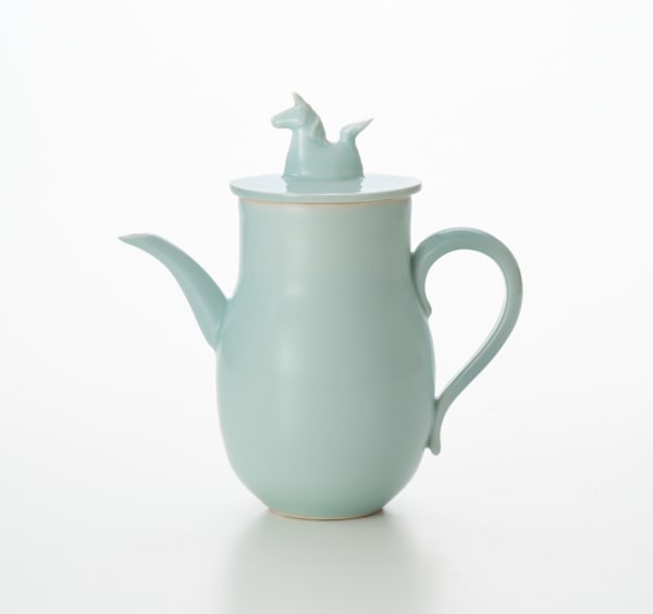 Horse Water Pourer Ceramic H20.5 × W20 × D10.5 cm H8 × W7.8 × D4.1 in. Osamu Suzuki