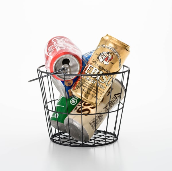 Work 21-CS3, 2021 Silkscreen and hand-painted on Ceramic, Iron H26 × W23.5 × D25 cm H10.2 × W9.2 × D9.8 in. Kimiyo Mishima