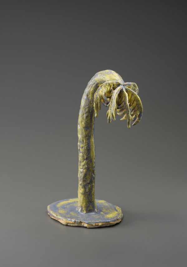 パームツリー, 2021 陶 H37.5 × W27 × D18.5 cm H14.7 × W10.6 × D7.2 in. 梅津 庸一