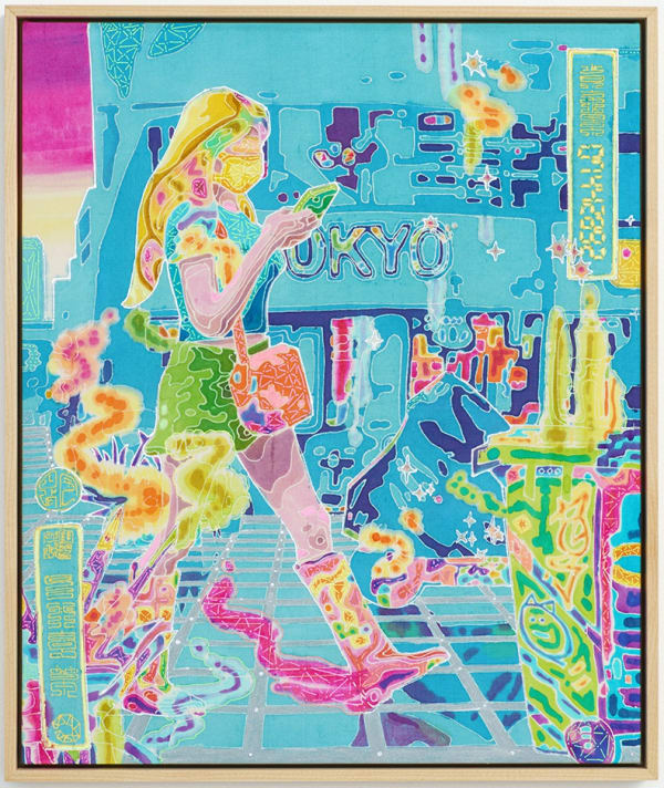 石井 亨, 東京景_074426892_歩く女, 2022