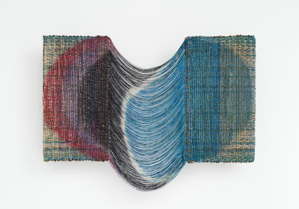 朝倉美津子/Mitsuko Asakura, Waltz , 2024 絹/ Silk, H72 × W95 cm