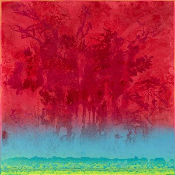 Pan Jian, Lightening's Edge-20200118, 2020, Acrylic Oil on Canvas, 78 3/4 x 59 1/8 in 200 x 150 cm
