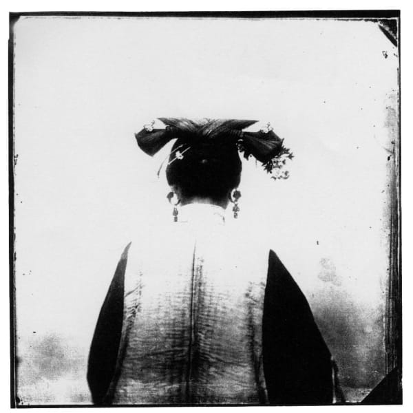 John Thomson, Manchu Female Coiffure, 1871, Silver gelatine prints on fibre-based paper, 40.6 x 50.8 cm, Edition 85 of 350
