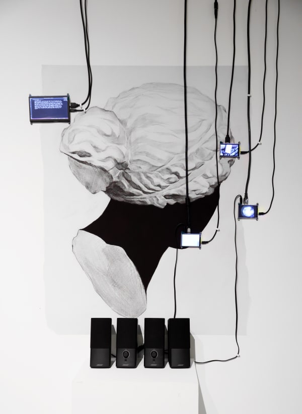 Lulu Stranded 擱淺, 2022, Video installation with mixed media, Dimensions variable