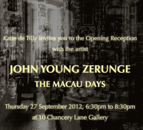 The Macau Days John Young