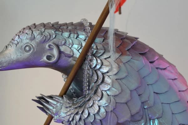 Vietnamese artist’s Hong Kong exhibition on endangered species gives this meat-loving city something to think about