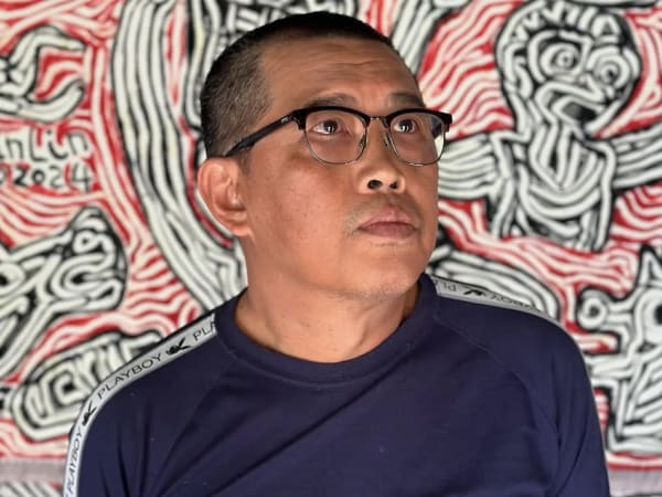 His absence is, paradoxically, his presence