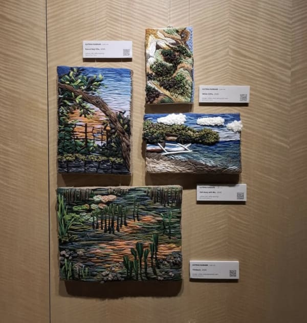 Women’s voices woven in art at Conrad’s ‘Her Hands’ exhibit