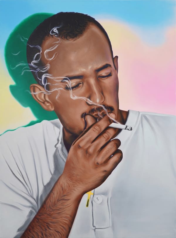 Marianna Olague Quemando Tiempo II, 2024 Oil on canvas 30 x 22 inches