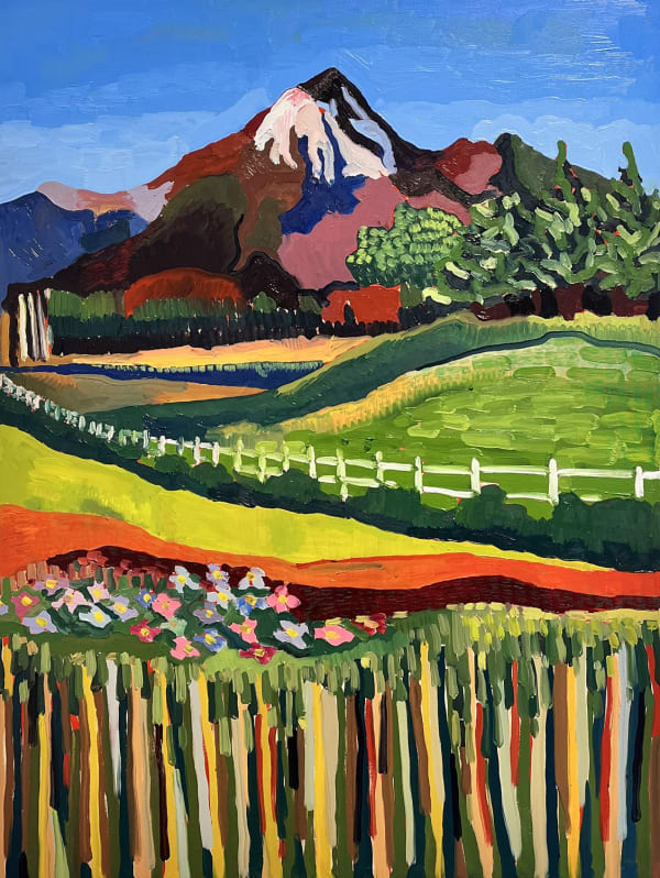 Nicolas Coleman Flagstaff, 2024 Oil on canvas 48 x 36 inches