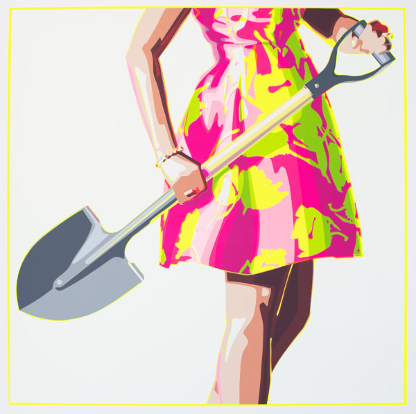 Kelly Reemtsen Filling the Void, 2022 Screen print 30 x 30 inches Edition of 25